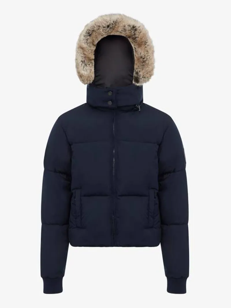 LeMieux Young Rider Gia Puffer Jacket in Navy